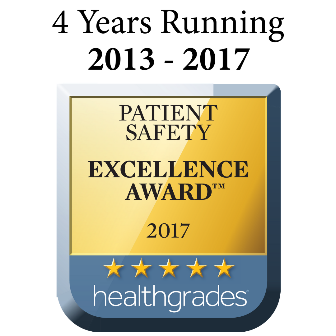 Jack Hughston Memorial Hospital named recipient of Healthgrades 2017 Patient Safety Excellence Award