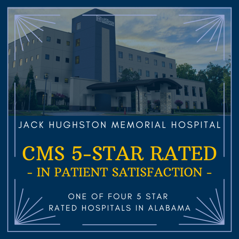 Jack Hughston Memorial Hospital recognized as CMS 5star rated