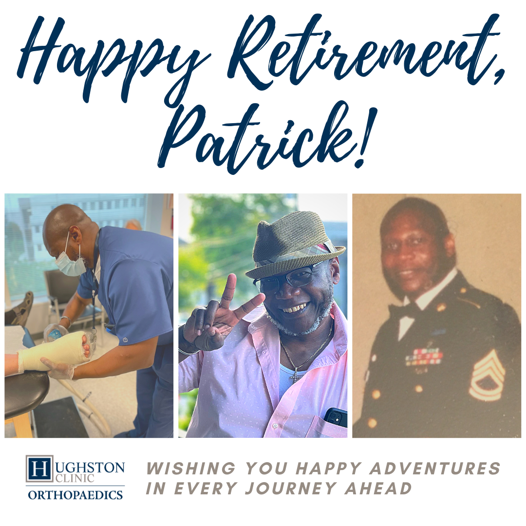 Wishing Patrick T. George a Happy Retirement