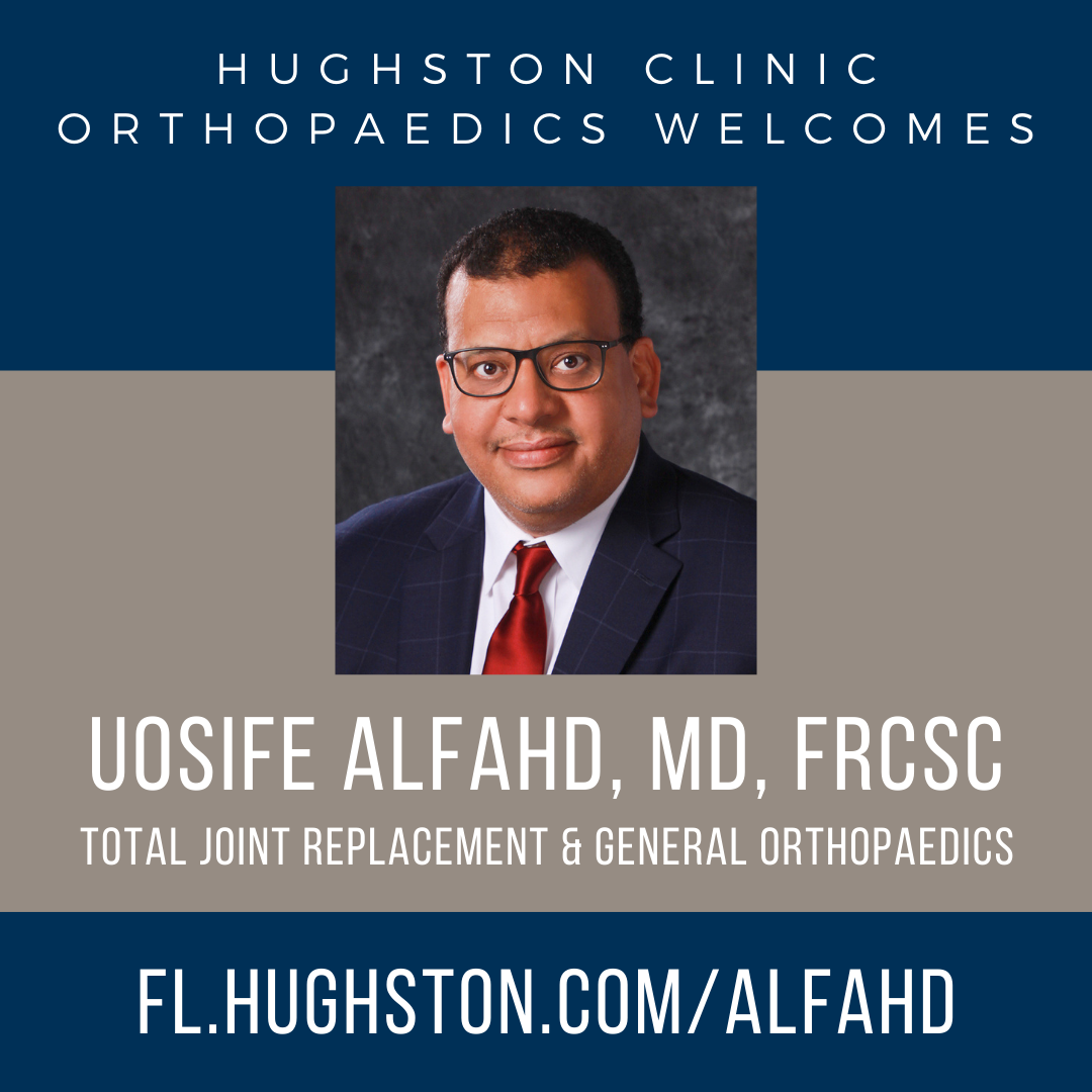 Hughston Clinic welcomes Uosife Alfahd, MD