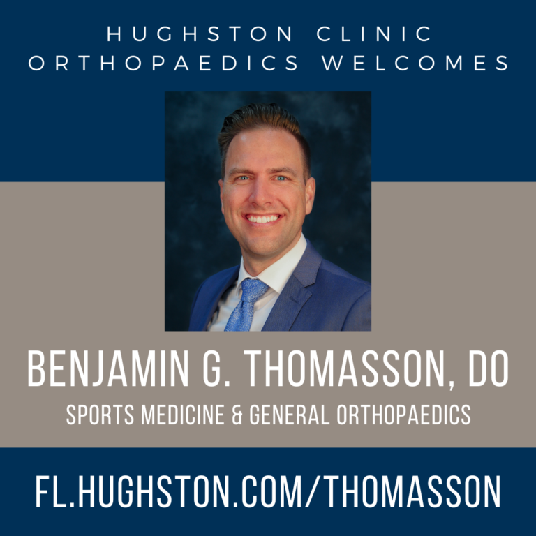 Hughston Clinic Benjamin G. Thomasson, DO Hughston Clinic