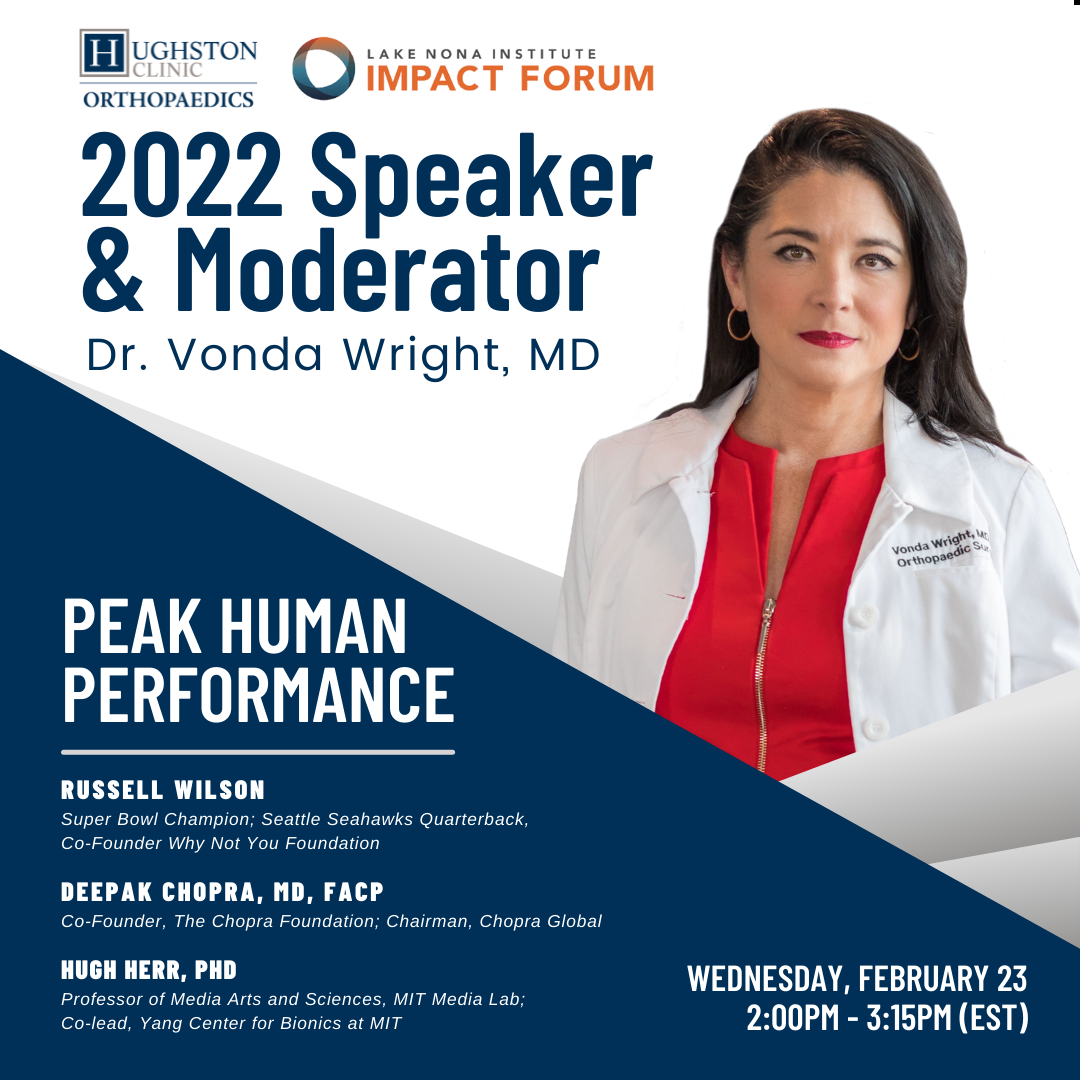 Dr. Vonda Wright to Moderate Prestigious Event in Lake Nona