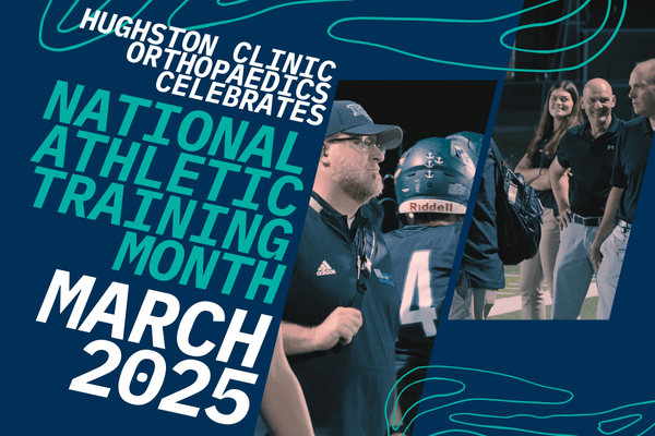 Athletic Training Month graphic