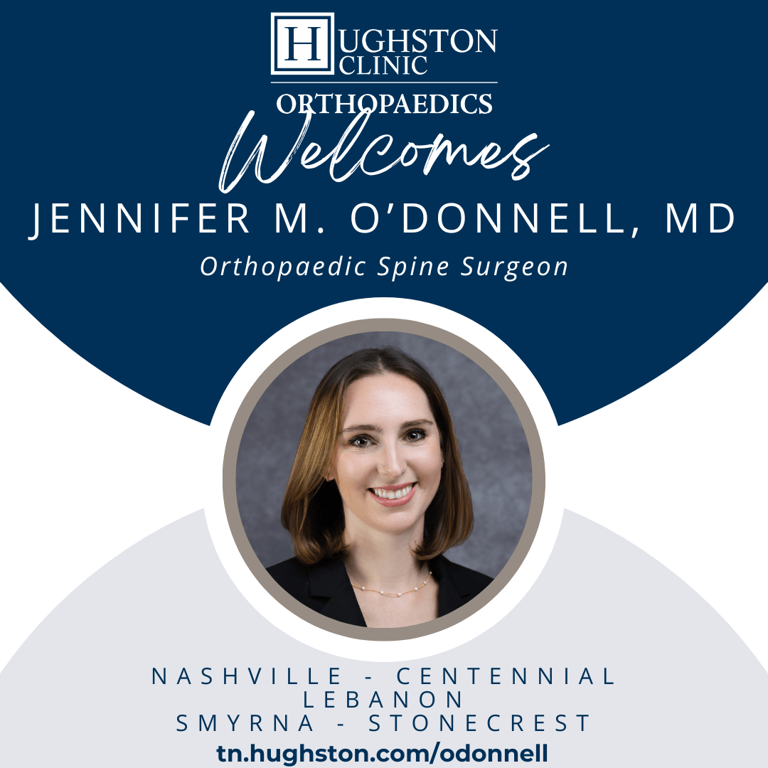 Hughston welcomes Dr. Jennifer O'Donnell